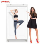 1、AI Digital Person 3D Holographic Cabin Transparent Display Cabinet Customization