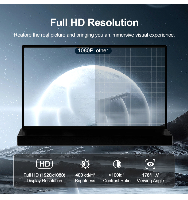 Thin vertical OLED transparent screen customization