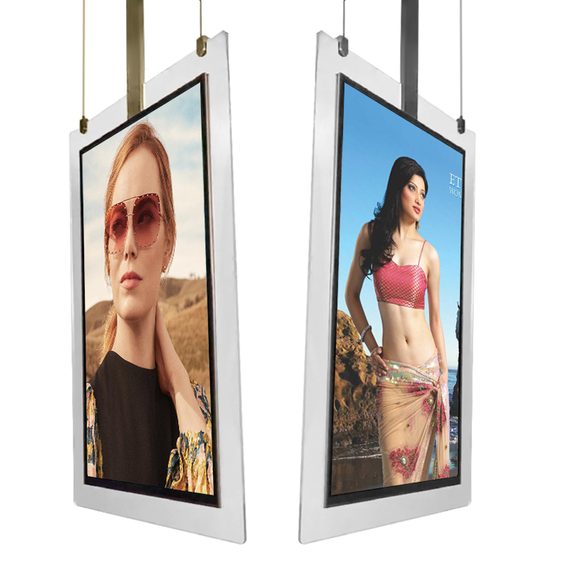 Hanging-double-sided-advertising-totem