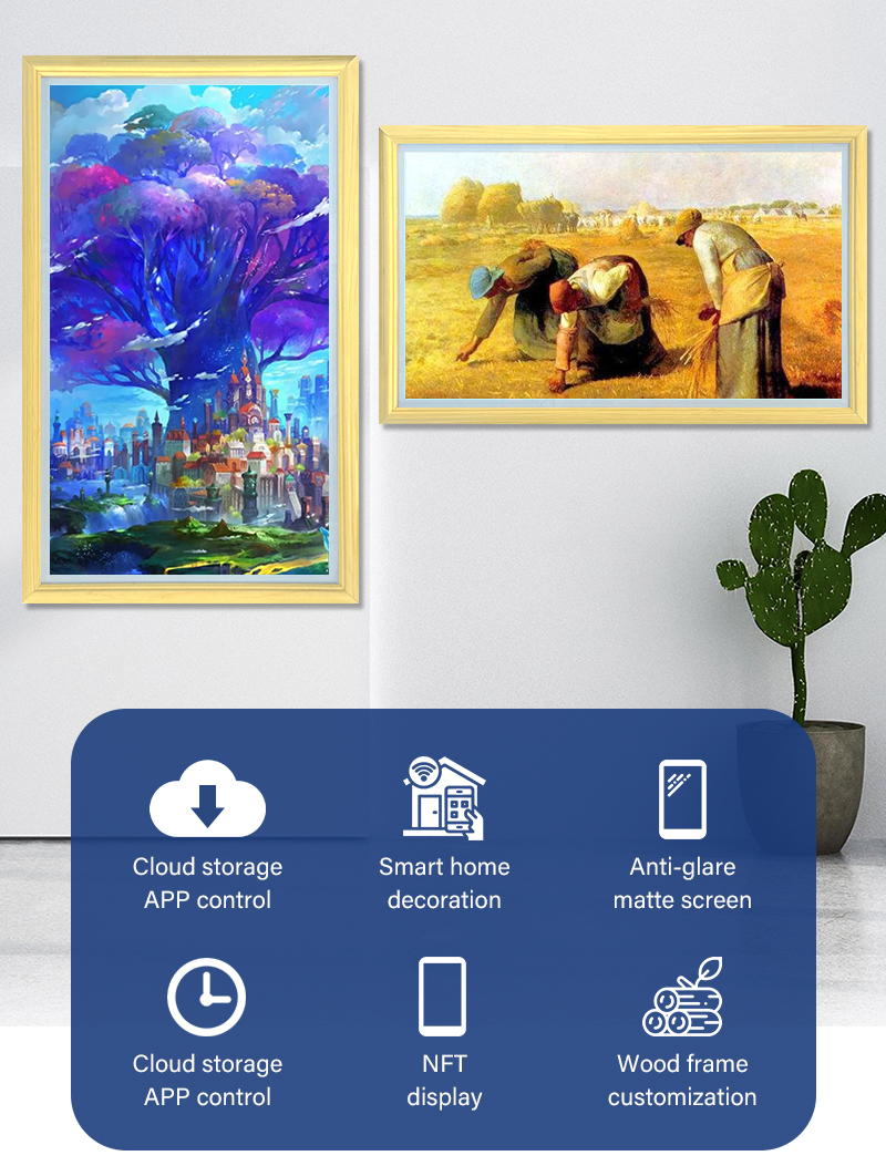 Digital photo frame screen