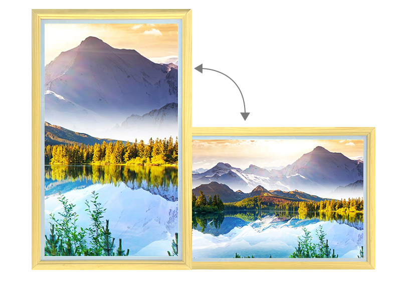 Digital photo frame screen